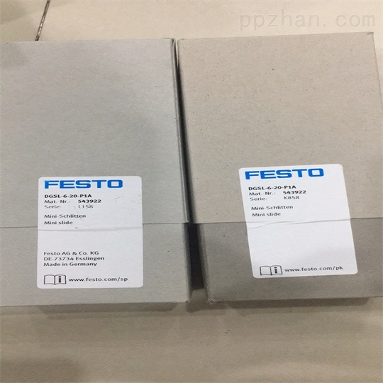 选型参数FESTO滑台式气缸 DGST系列