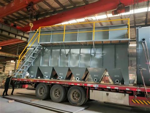 永州100吨废水气浮机设备安装调试