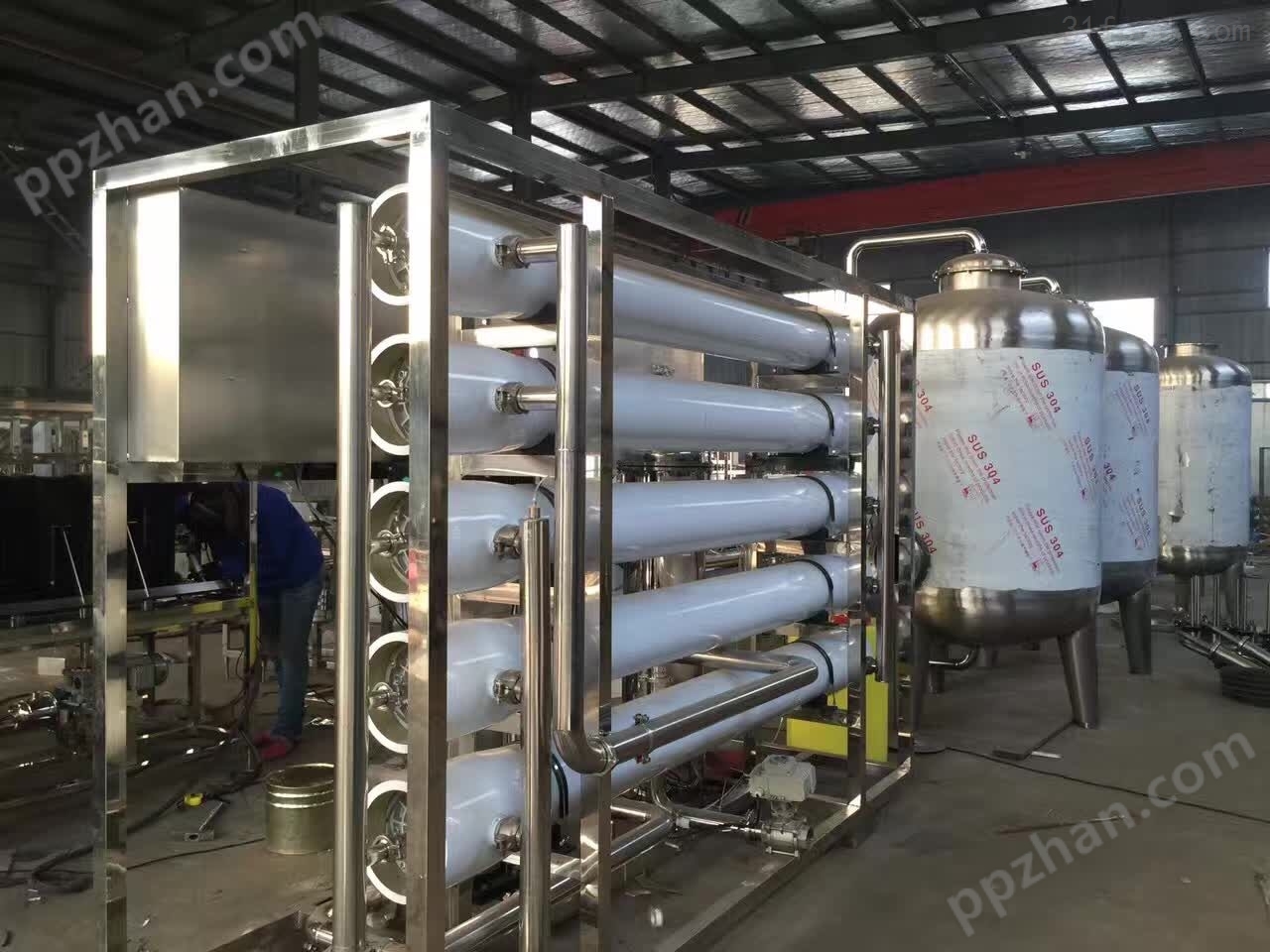 饮料生产设备 液体灌装机反渗透水处理设备