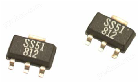SS500G系列表面贴装霍尔传感器