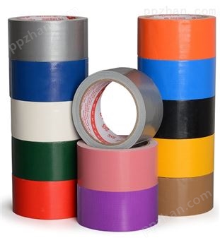 彩色地毯布基胶带单面diy装饰强力防水胶带