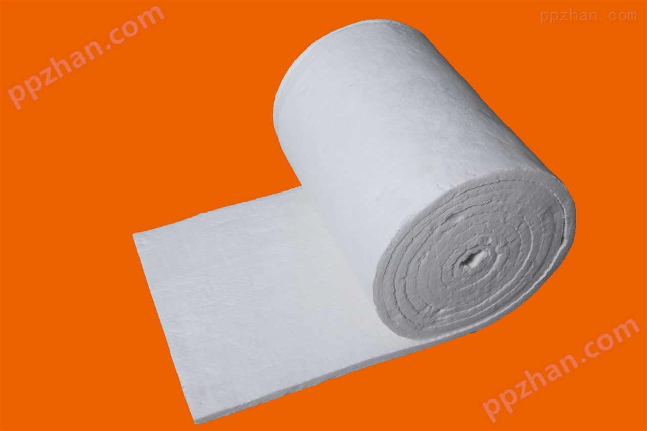 管道保温棉高温管道白色保温陶瓷纤维毯