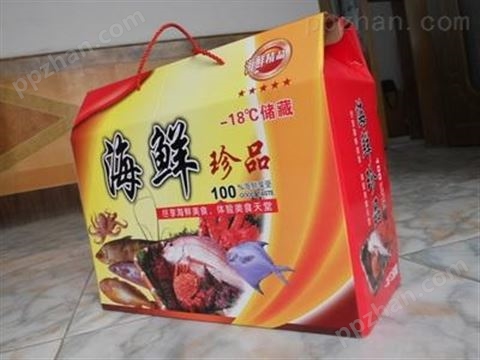手提包装盒定制食品彩盒包装 土特产礼品盒