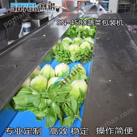 叶菜水果托盘枕式自动蔬菜包装机