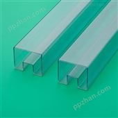 深圳pvc方管厂家定制塑料方管电子配件包装