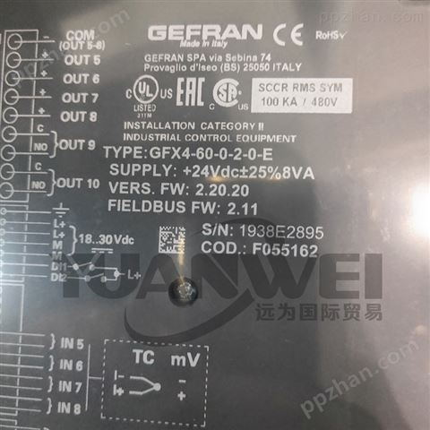 固态继电器 GQ-50-48-D-1-1 GEFRAN