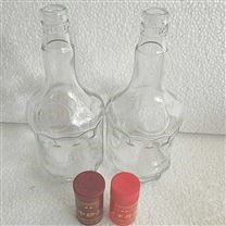 晶白料玻璃瓶 郓城玻璃酒瓶